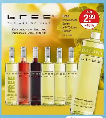 V Markt Bree alcohol free white Angebot