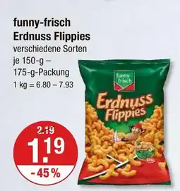 V Markt Funny-frisch erdnuss flippies Angebot