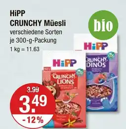 V Markt Hipp crunchy müesli Angebot
