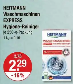 V Markt Heitmann waschmaschinen express hygiene-reiniger Angebot