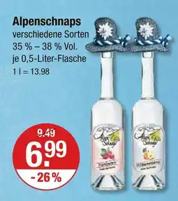 V Markt Alpenschnaps Angebot