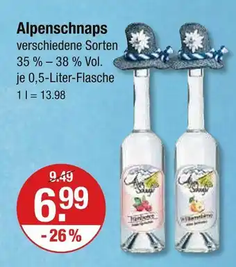 V Markt Alpenschnaps Angebot