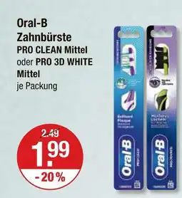 V Markt Oral-b zahnbürste pro clean mittel Angebot