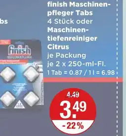 V Markt Finish maschinenpfleger tabs Angebot