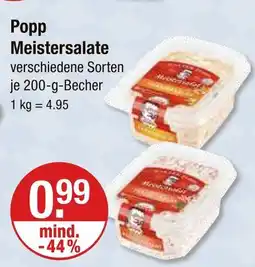 V Markt Popp meistersalat Angebot