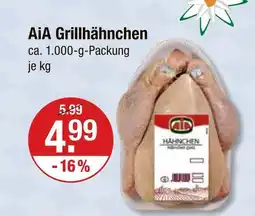 V Markt Aia grillhähnchen Angebot