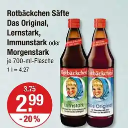 V Markt Rotbäckchen das original Angebot