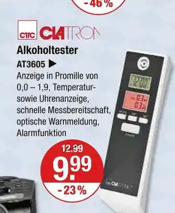 V Markt Clatronic alkoholtester Angebot