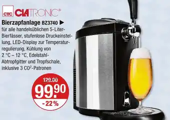 V Markt Clatronic bierzapfanlage bz3740 Angebot