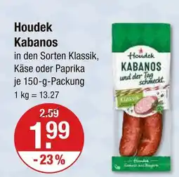 V Markt Houdek kabanos klassik Angebot