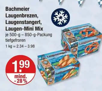 V Markt Bachmeier laugenbrezen Angebot