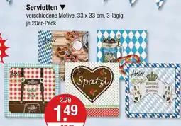V Markt Servietten Angebot