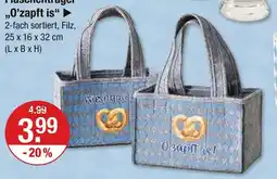 V Markt Flaschenträger 'o'zapft is' Angebot