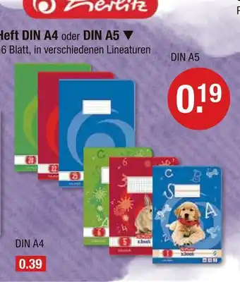 V Markt Heft din a5 Angebot