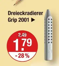 V Markt Dreieckradierer grip 2001 Angebot