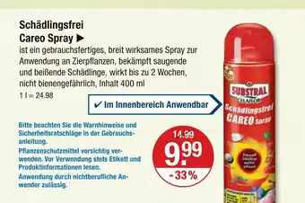 V Markt Substral schädlingsfrei careo spray Angebot