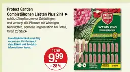 V Markt Protect garden combistäbchen lizetan plus 2in1 Angebot