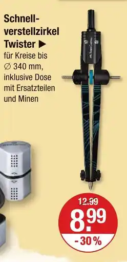 V Markt Schnellverstellzirkel twister Angebot