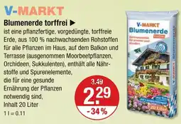 V Markt V-markt blumenerde torffrei Angebot