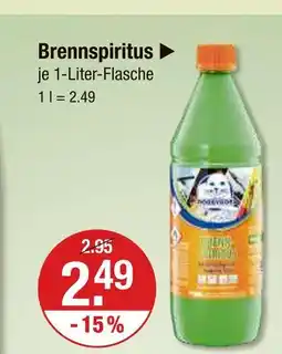V Markt Brennspiritus Angebot