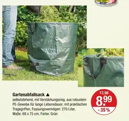 V Markt Gartenabfallsack Angebot