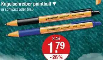 V Markt Stabilo kugelschreiber pointball Angebot