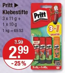 V Markt Pritt klebestifte Angebot