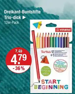 V Markt Stabilo dreikant-buntstifte trio-dick Angebot