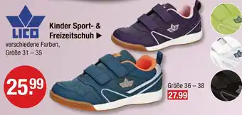 V Markt Lico kinder sport- & freizeitschuh Angebot