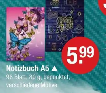 V Markt Notizbuch a5 Angebot