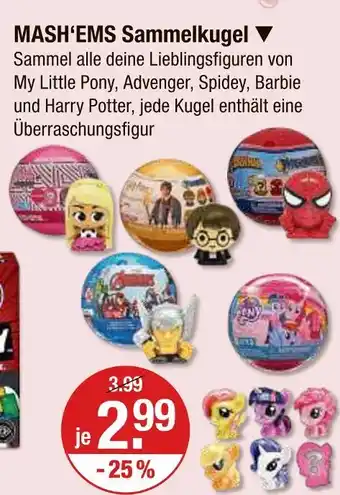 V Markt Mash'ems sammelkugel Angebot