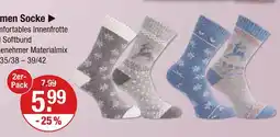 V Markt Damen socke Angebot