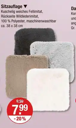 V Markt Sitzauflage Angebot