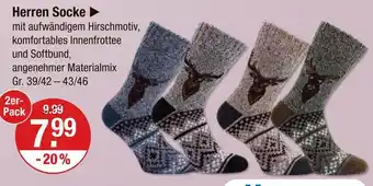 V Markt Herren socke Angebot