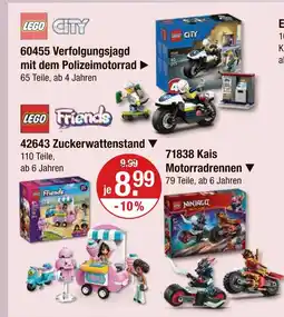 V Markt Lego city 60455 verfolgungsjagd mit dem polizeimotorrad Angebot