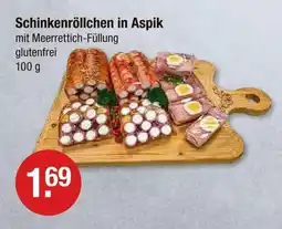 V Markt Schinkenröllchen in aspik Angebot