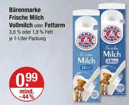 V Markt Bärenmarke frische milch vollmilch Angebot