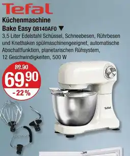 V Markt Tefal küchenmaschine bake easy qb140af0 Angebot