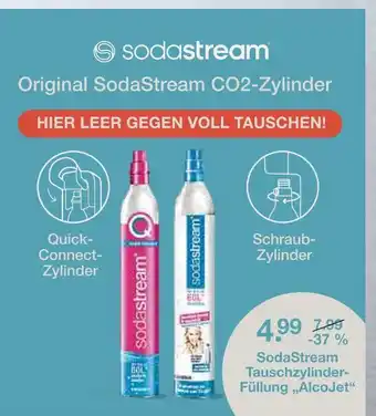 V Markt Sodastream quick-connect-zylinder Angebot