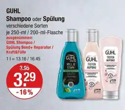 V Markt Guhl shampoo voll & stark Angebot