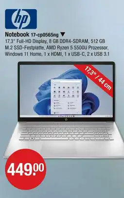 V Markt Hp notebook 17-cp0565ng Angebot