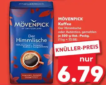 Kaufland Mövenpick der himmlische kaffee Angebot