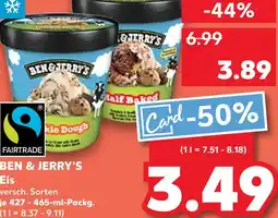 Kaufland Ben & jerry's cookie dough Angebot