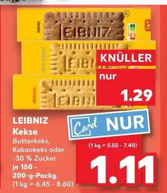 Kaufland Leibniz butterkeks Angebot