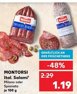 Kaufland Montorsi ital. salami milano Angebot