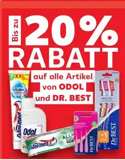 Kaufland Odoli oder dr. best 20% rabatt Angebot