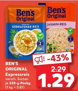Kaufland Ben's original gebratener reis Angebot