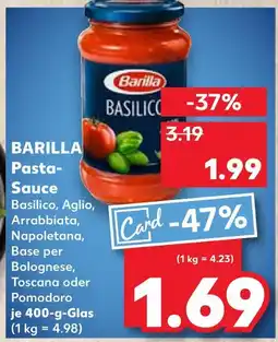 Kaufland Barilla pasta-sauce basilico Angebot