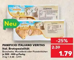 Kaufland Panificio italiano veritas bruschetta Angebot