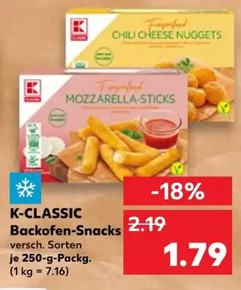 Kaufland K-classic chili cheese nuggets Angebot